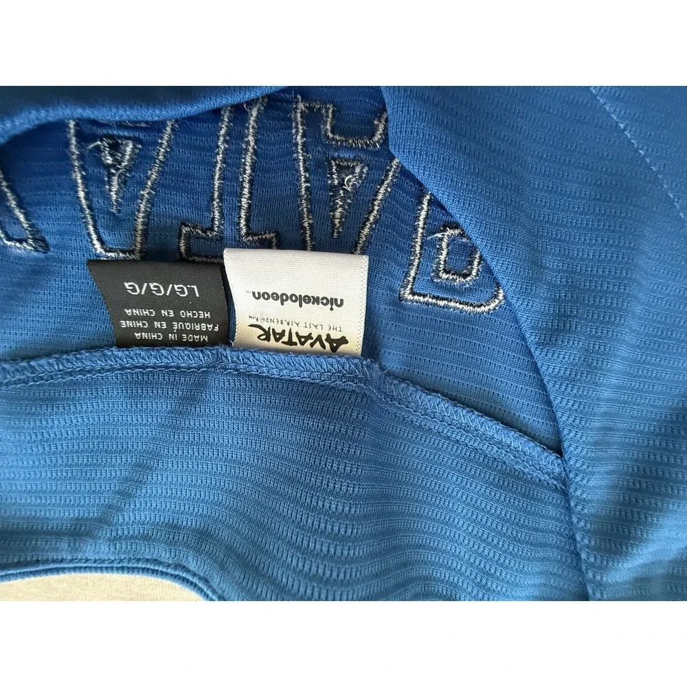 Avatar Baseball Jersey Katara Size Large Blue